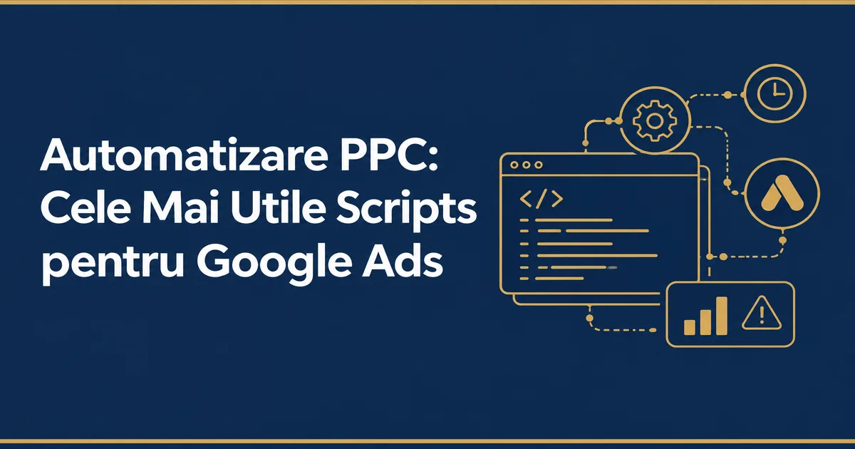 Automatizare PPC: Cele Mai Utile Scripts pentru Google Ads