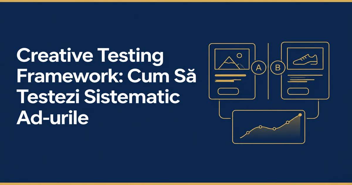 Creative Testing Framework: Cum Să Testezi Sistematic Ad-urile